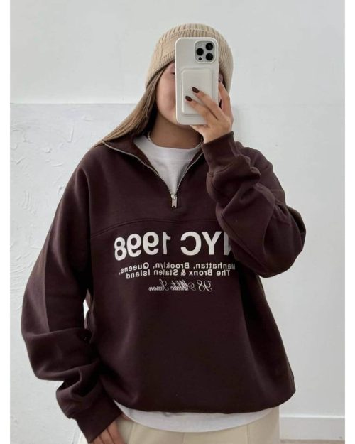 دورس نیم زیپ زنانه مانا