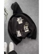 هودی مردانه طرحدار بردیا - تصویر 3