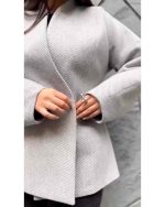 پالتو زنانه کوتاه مینل - تصویر 4