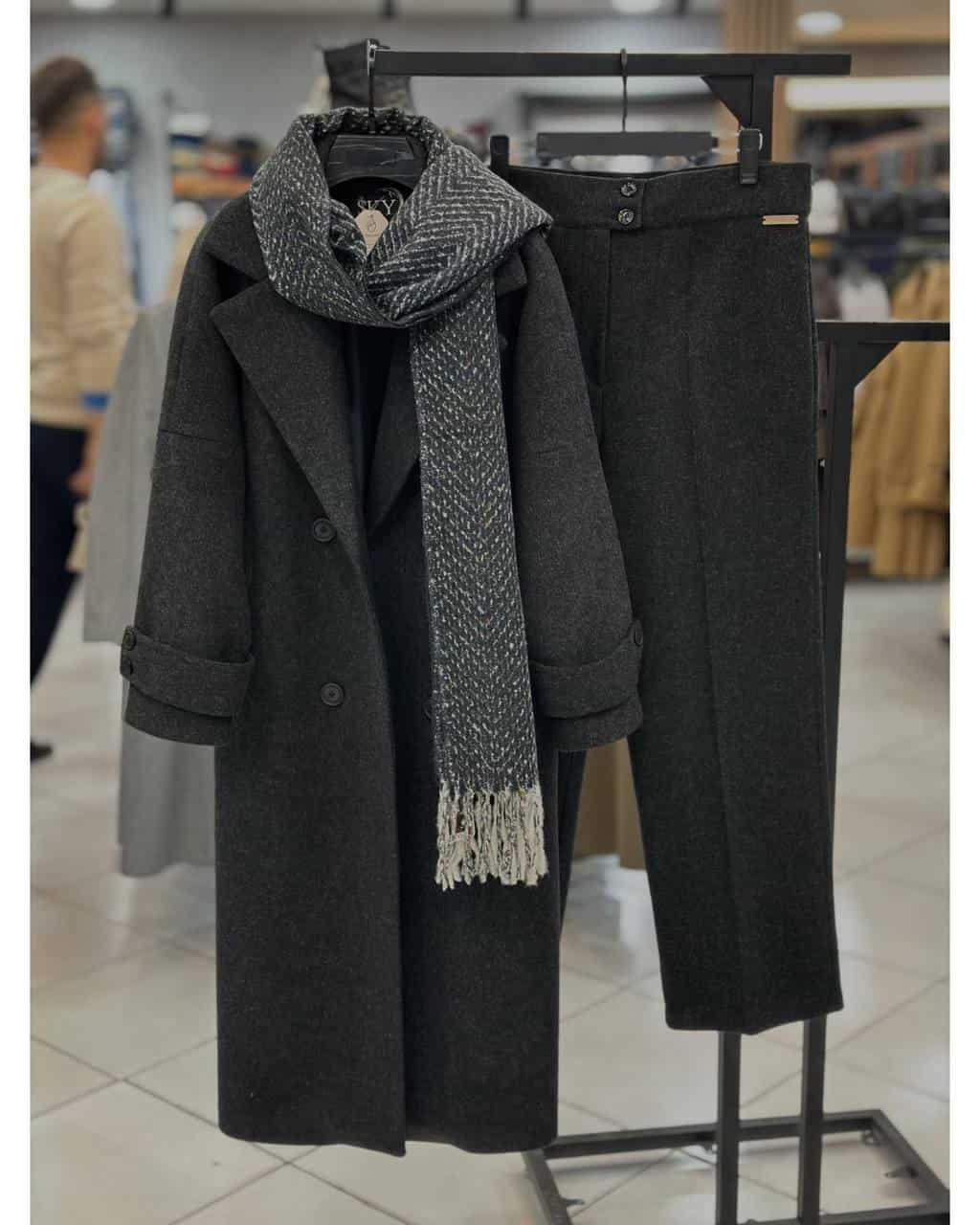 ست پالتو بلند شلوار فوتر دیلان