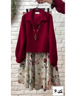 ست دخترانه شومیز دامن ماهنی - تصویر 17