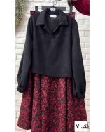 ست دخترانه شومیز دامن ماهنی - تصویر 11