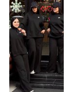 ست سویشرت نیم زیپ شلوار بگ نیکا - تصویر 5