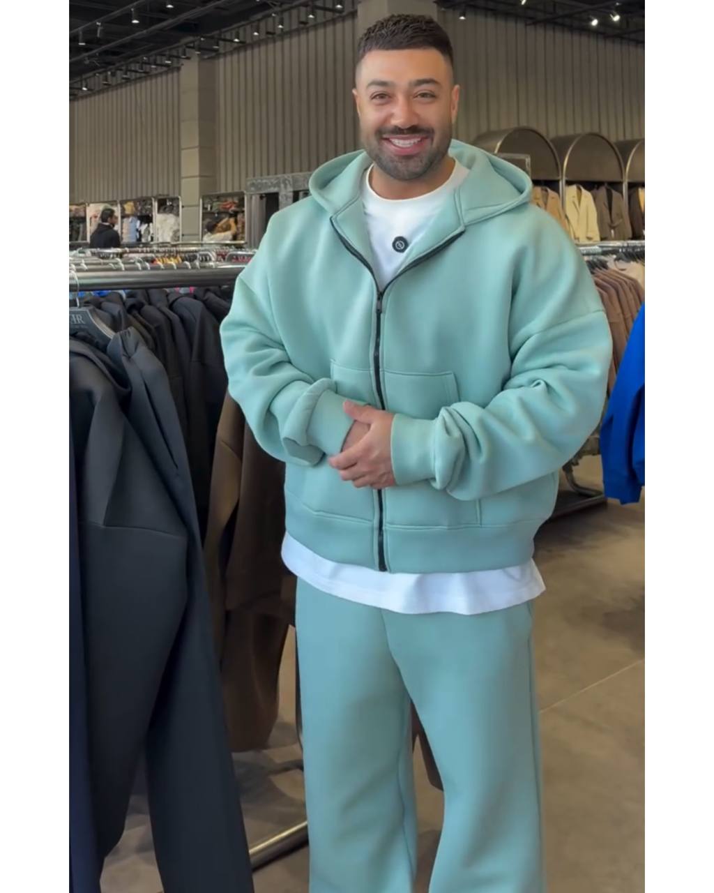 ست مردانه سویشرت شلوار رضا