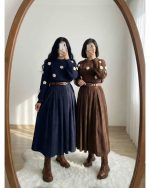 ست دخترانه دامن بلوز گیسو - تصویر 9