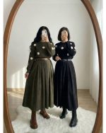 ست دخترانه دامن بلوز گیسو