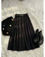 ست دخترانه دامن بلوز گیسو - تصویر 3