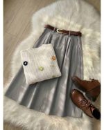 ست دخترانه دامن بلوز گیسو - تصویر 2