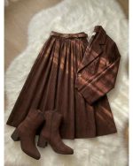 ست دخترانه کت دامن عروسک - تصویر 8