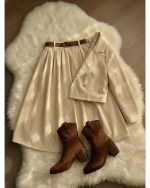 ست دخترانه کت دامن عروسک - تصویر 5