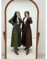 ست دخترانه کت دامن عروسک