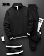 ست مردانه دورس نیم زیپ جاگر مهدی - تصویر 2