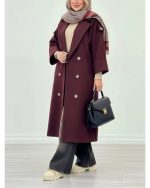 پالتو بلند زنانه پوپک - تصویر 6