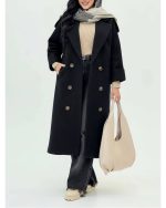 پالتو بلند زنانه پوپک - تصویر 5