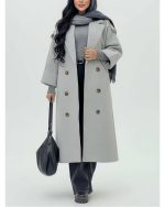 پالتو بلند زنانه پوپک - تصویر 4