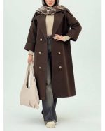 پالتو بلند زنانه پوپک - تصویر 3