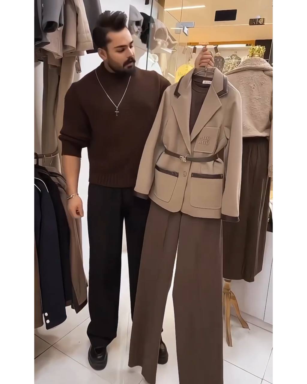 پالتو زنانه کوتاه دلژین