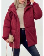 کاپشن دخترانه کوتاه گرم آرمیتا پلاس - تصویر 3