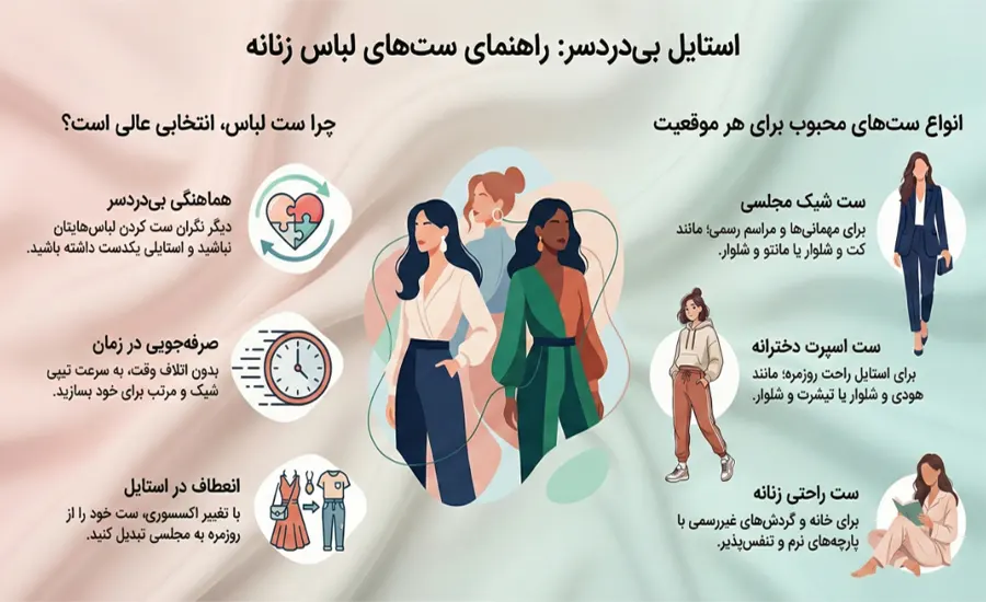 ست های استایل زنانه