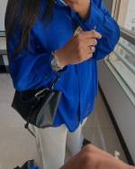 شومیز زنانه مدل مارشمالو - تصویر 7