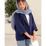 کت تک کوتاه زنانه لینن شیلا