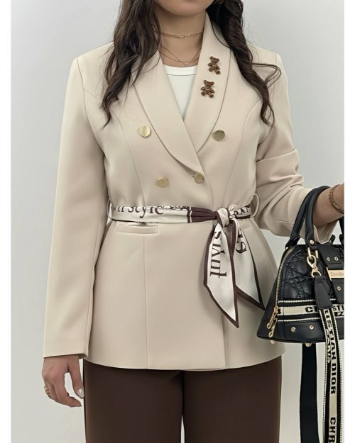 کت تک کوتاه زنانه شاینی