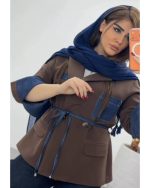 کت تک کوتاه زنانه شکوفه - تصویر 3