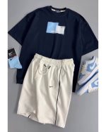 ست تیشرت شلوارک مردانه جاوید