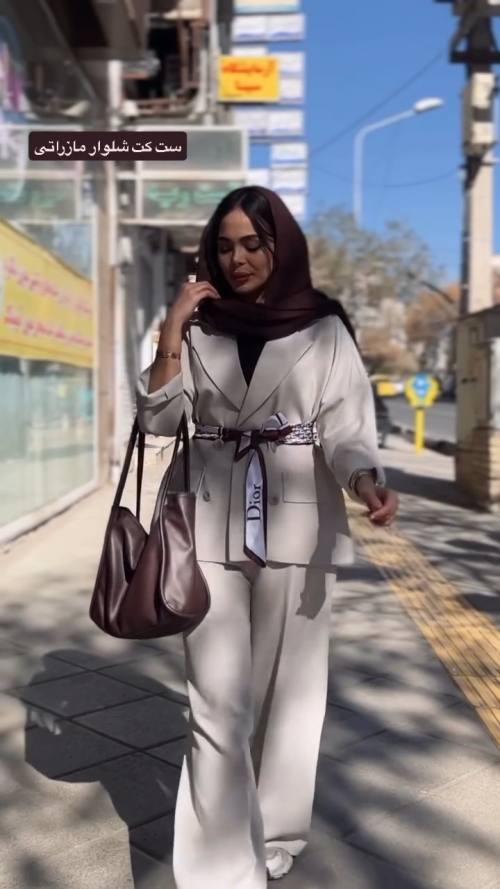 کت شلوار زنانه مدل لیلی