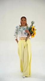 شومیز شلوار زنانه مدل پروانه - تصویر 5