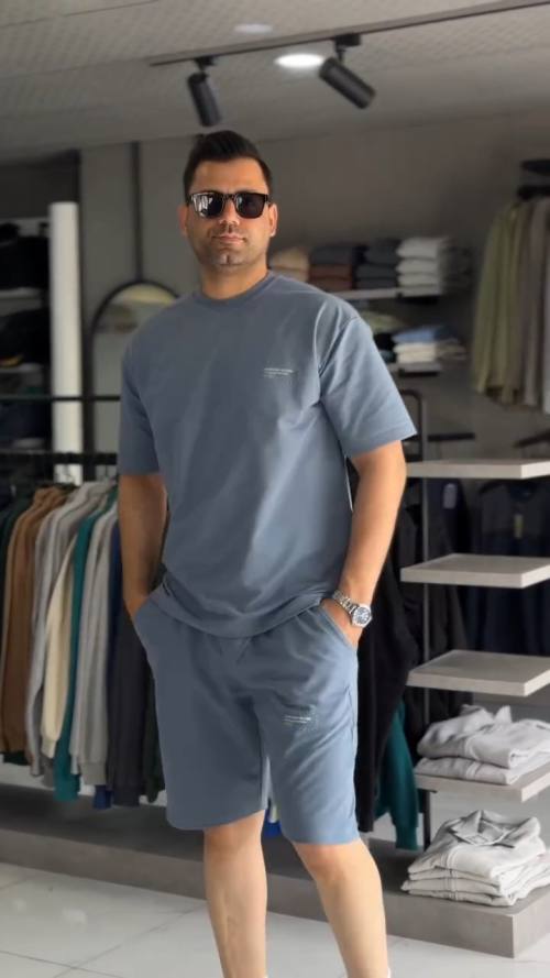 تیشرت و شلوارک مردانه مدل اهورا
