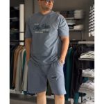 ست تیشرت شلوارک مردانه کامران