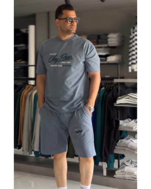 ست تیشرت شلوارک مردانه کامران