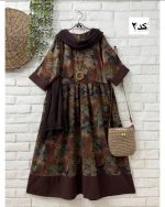 کفتان زنانه لینن شالیزار - تصویر 2