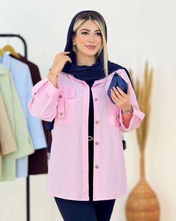 شومیز زنانه مدل دوجیب - تصویر 6