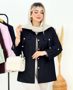شومیز زنانه مدل دوجیب - تصویر 3