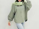 شومیز زنانه کوتاه پونه