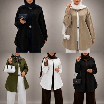 شومیز مانتویی زنانه کادنزا