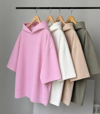تیشرت کلاهدار اسپرت دخترانه - تصویر 10