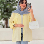 مانتو آستین پاگن زنانه هیلا
