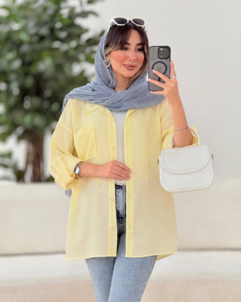 مانتو آستین پاگن زنانه هیلا