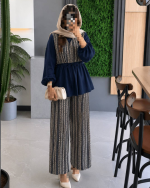 ست مانتو شلوار زنانه پریدخت - Image 8
