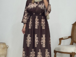 پیراهن بلند زنانه ترمه