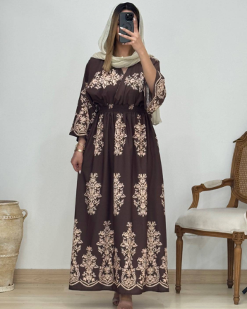 پیراهن بلند زنانه ترمه