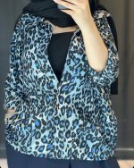 شومیز زنانه شارلوت پلنگی - Image 5