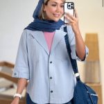 شومیز زنانه لینن پگاه