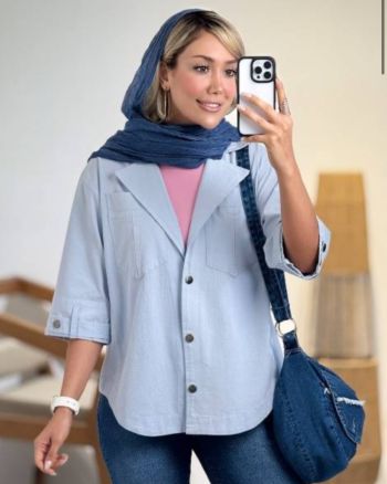 شومیز زنانه لینن پگاه