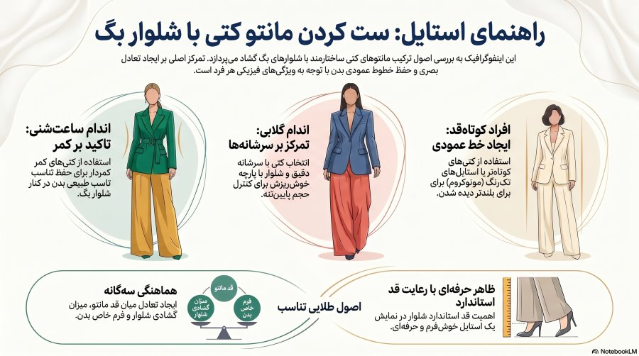 راهنمای ست کردن مانتو کتی