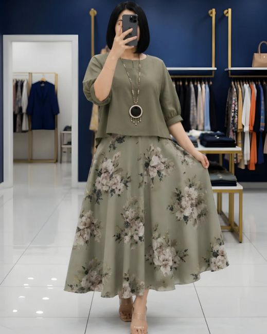 ست شومیز دامن زنانه گلدیس