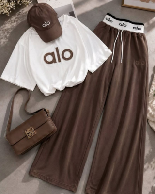 ست تیشرت شلوار زنانه alo